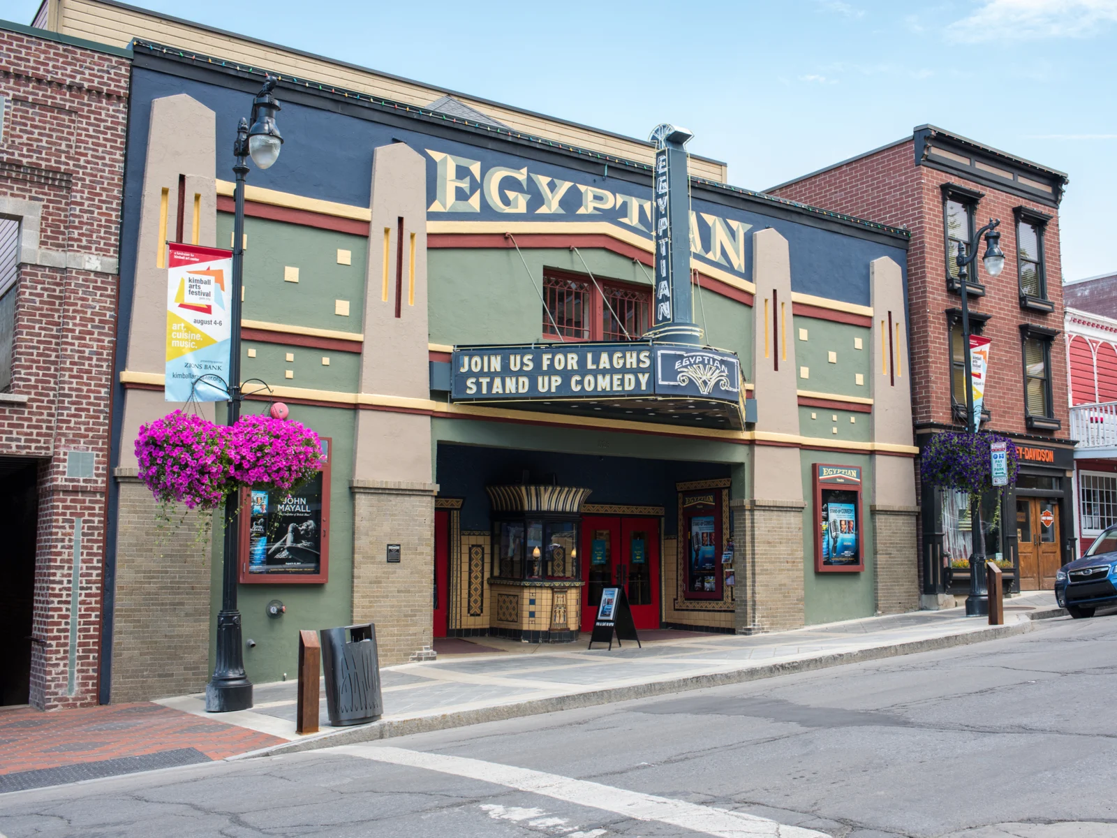 Egyptian Theatre in Park City Utah, used for the Sundance Film Festival and also one of the best places to visit in Utah