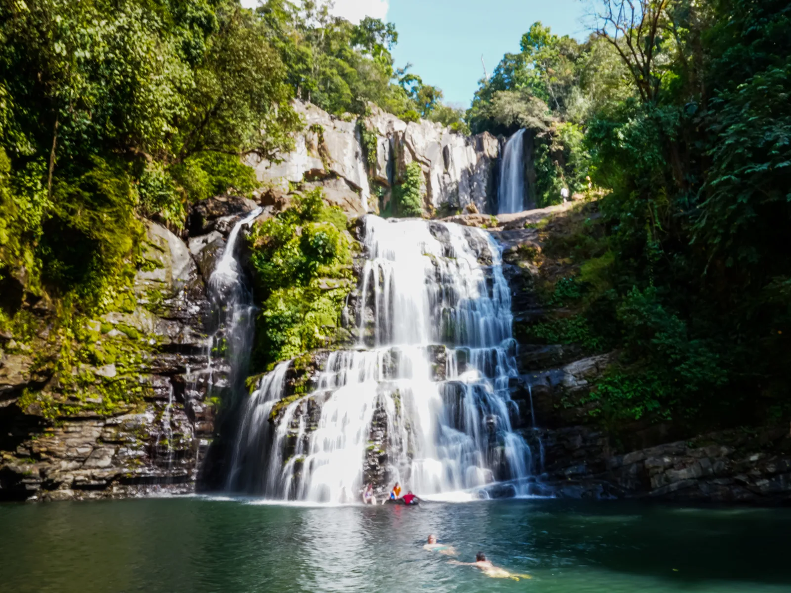 Beautiful Nauyaca Waterfall in one of the best places to visit in Costa Rica, Dominical