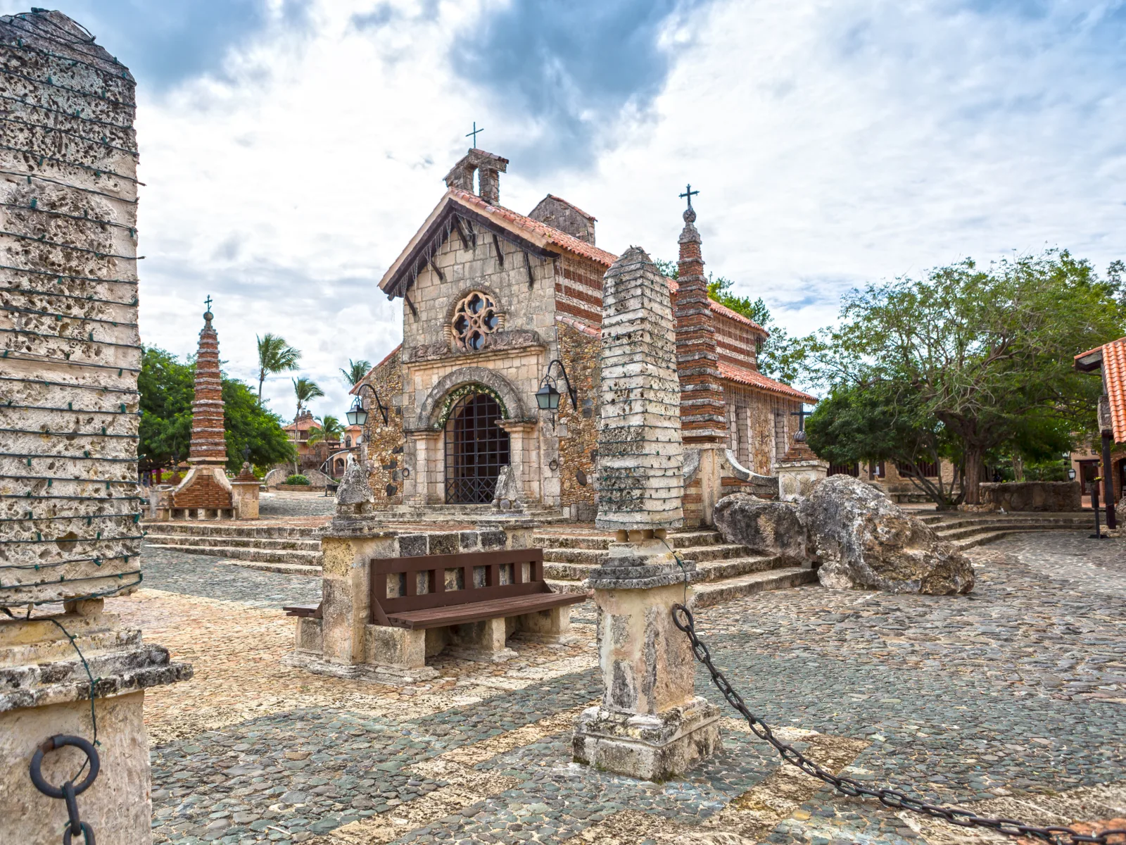 Altos de Chavon in La Romana, one of the best places to visit in the Dominican Republic