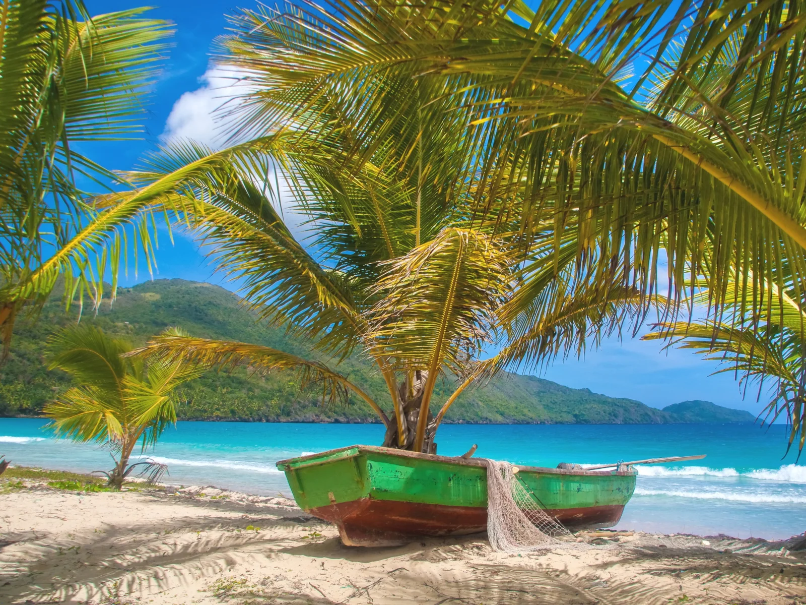 Amazing and secluded view of Playa Rincon, one of the best places to visit in the Dominican Republic