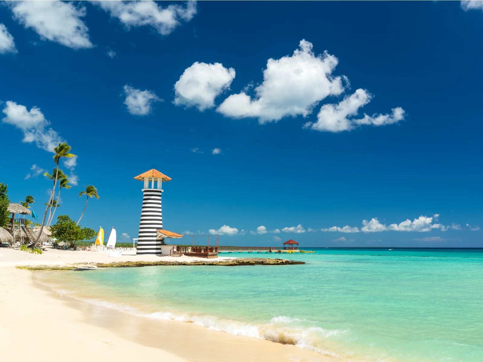 Cool lighthouse in La Romana, one of the best places to visit in the dominican republic